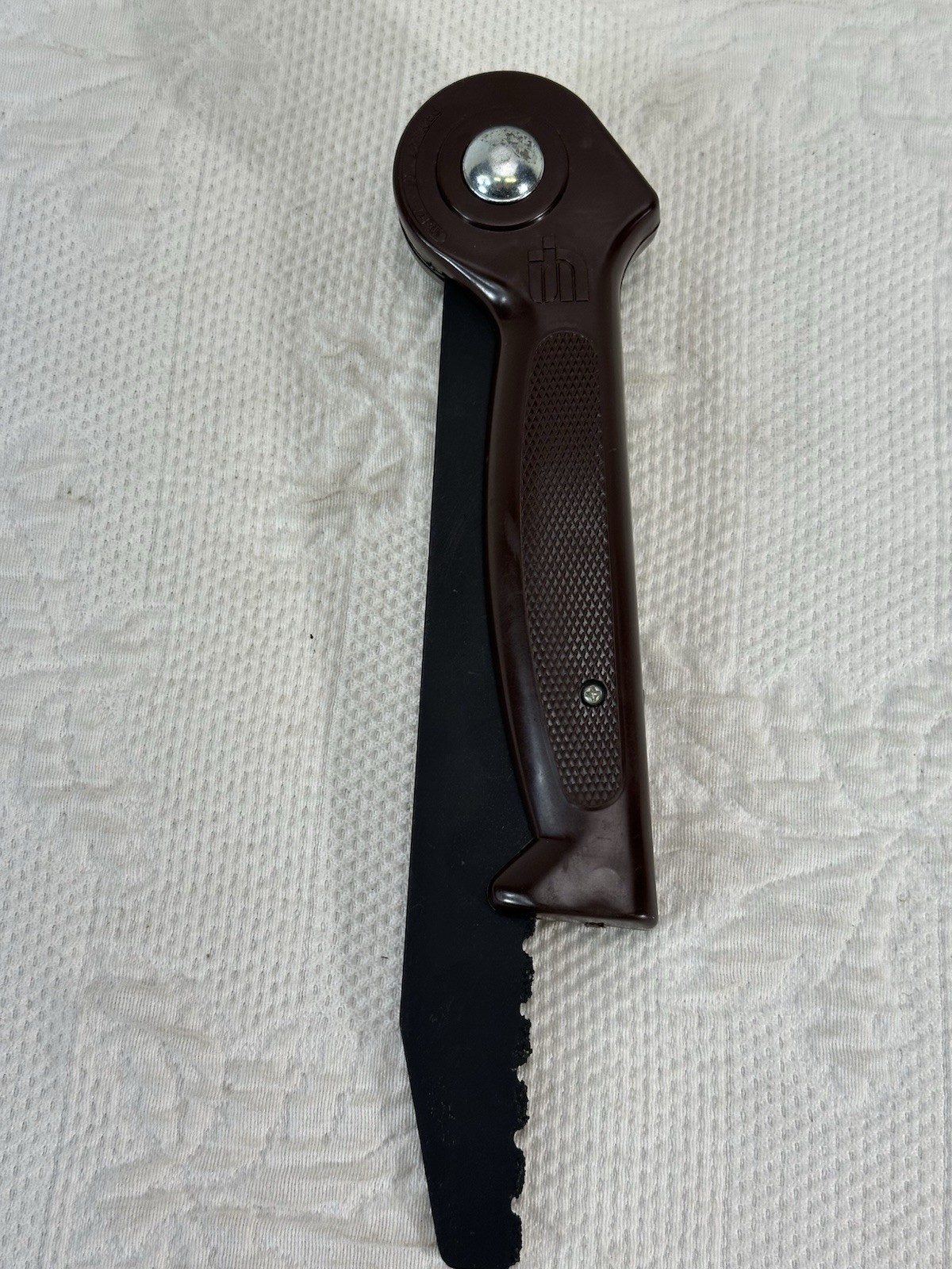 Vintage Hand Saw With Sheath 8” Tungsten Carbide Blade Funasaw Co Made In Japan