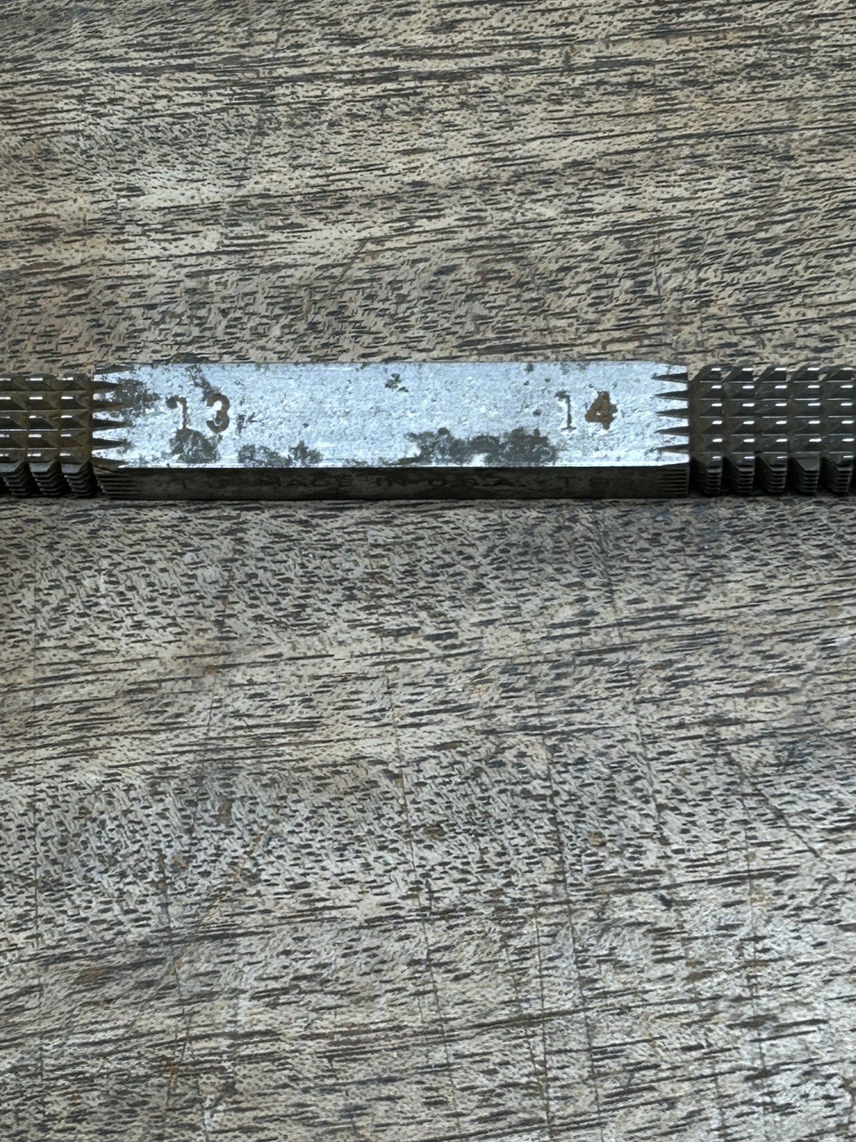 Vtg. KEN-TOOL Thread Restorer File ~Made In USA ~#11-12, #13-14, #16-18 & #20-24