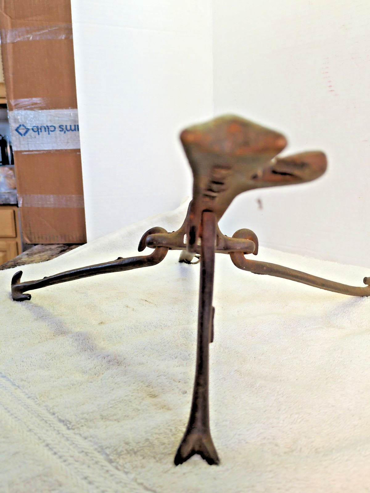 Antique 1890s Cast Iron Fence Stretcher