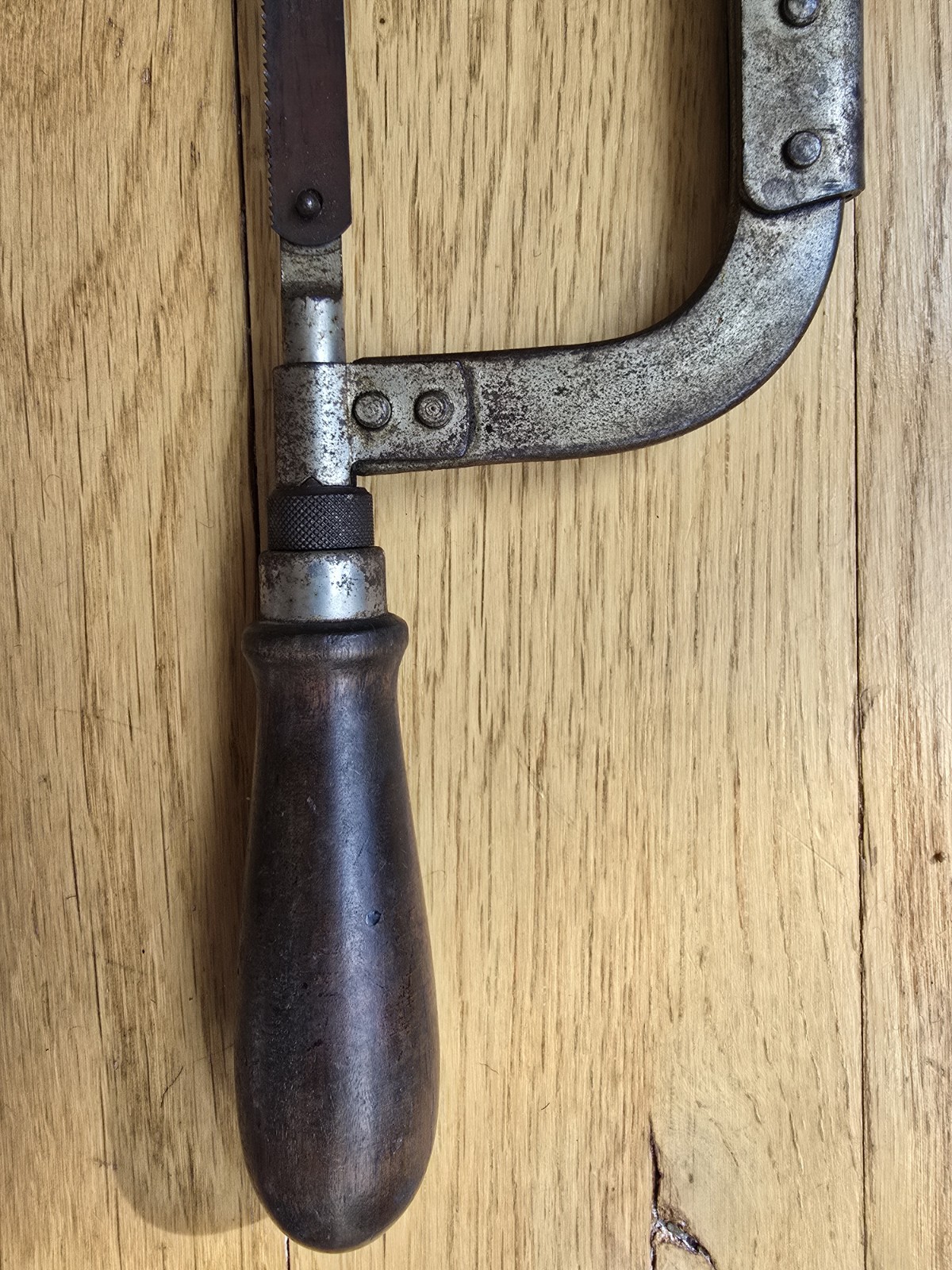 RARE ANTIQUE LS. STARRETT CO. USA HACKSAW #144 CIR. EARLY 1900