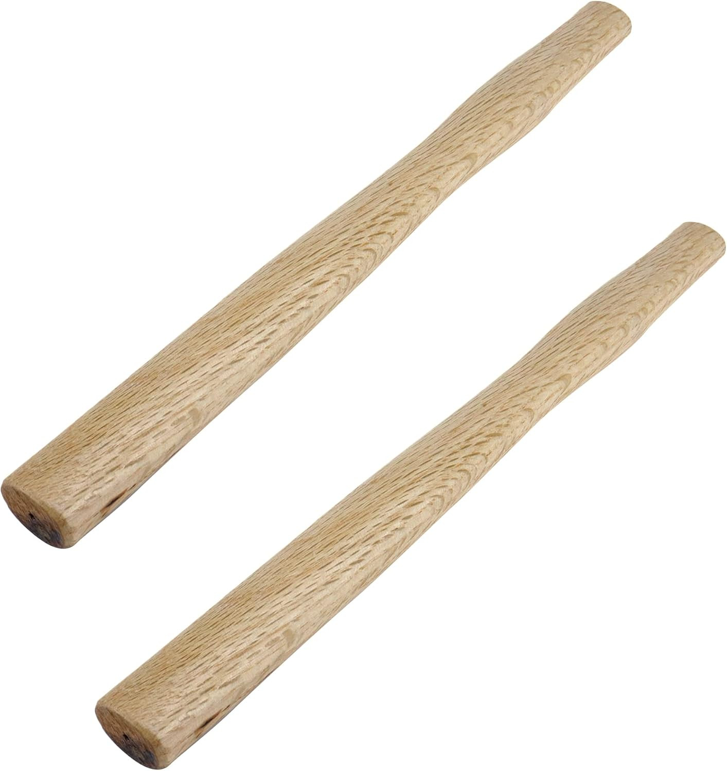 HEVSTIL 2Pack 12.6 Inch Axe Handle Replacement – Hickory Wood Tool Handle for Ax