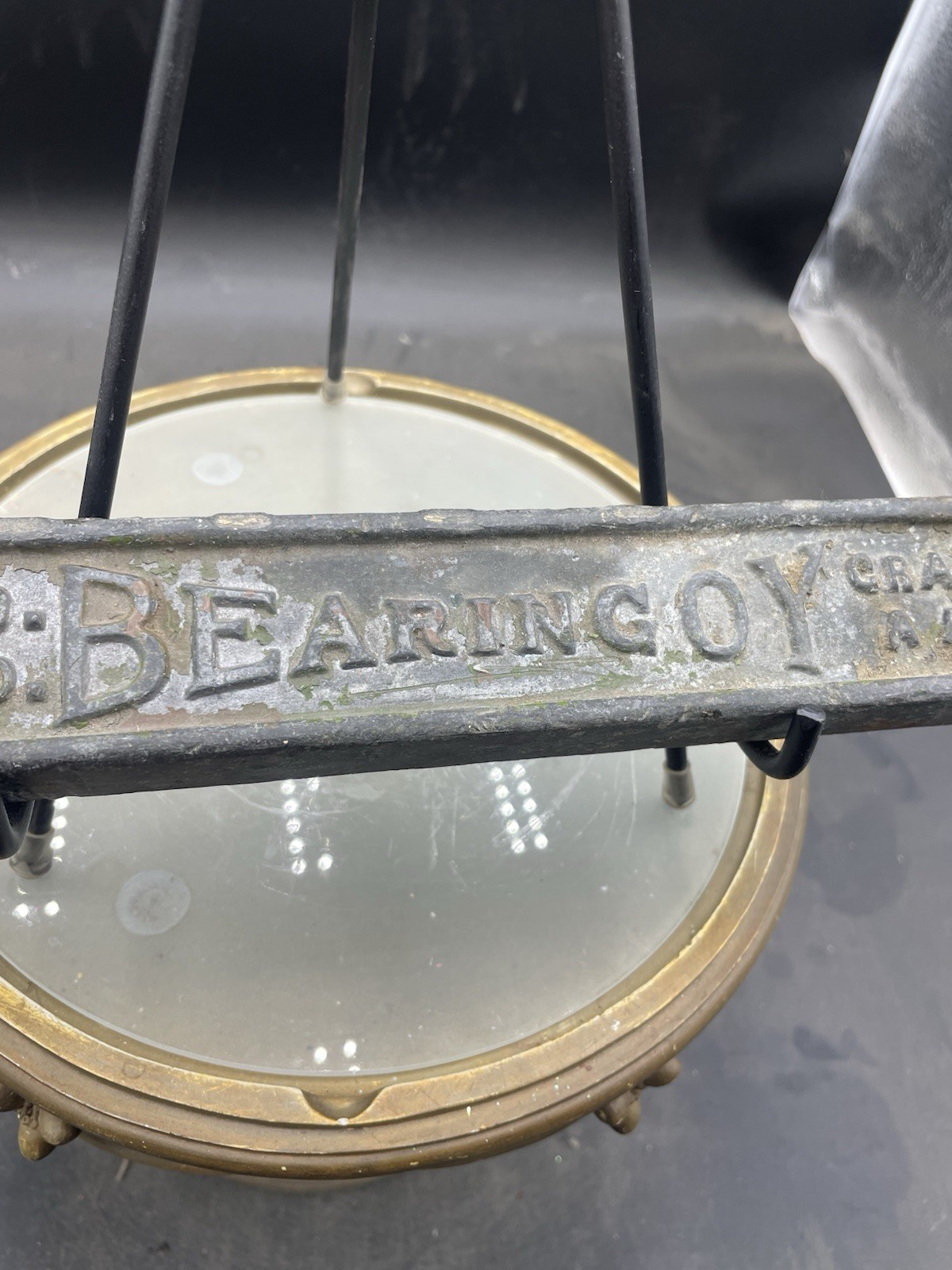 Antique Williams Alloy Products Bearingoy 11” Alloy Bar Elyria Ohio Railroadiana