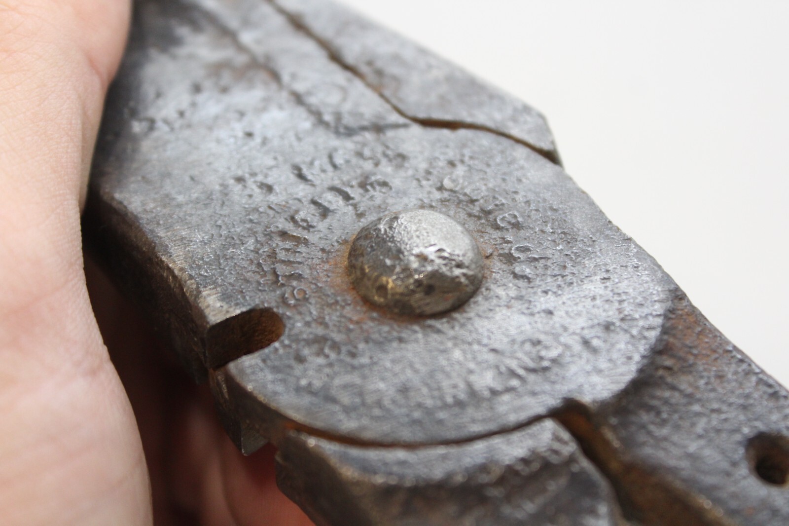 ANTIQUE STRIEBY & FOOTE CO. COULTER TOOL CO. NEWARK NJ, BARBED WIRE FENCE TOOL