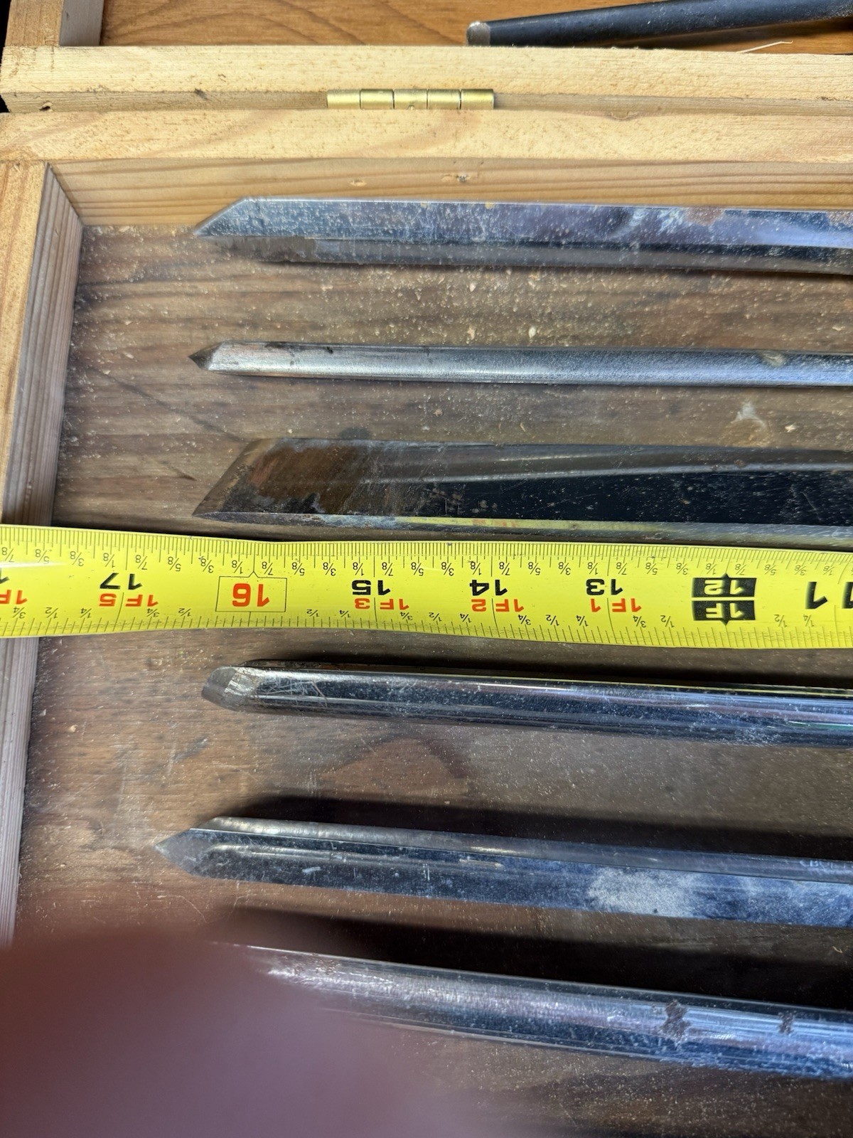 14 + 1 Craftsman Pro Wood Turning Lathe Chisel Set 6 High Speed Steel