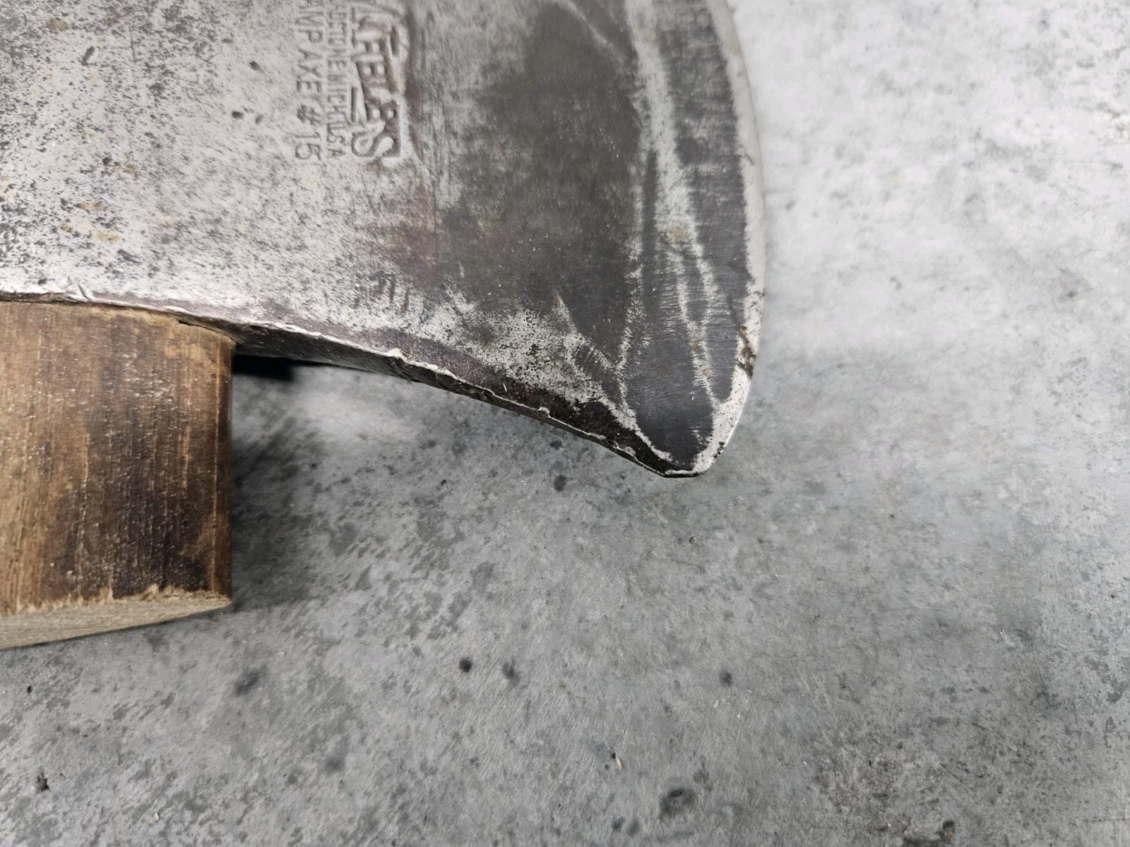 RARE Nice Vintage MARBLE’S #15 Camp Axe Double Bit Axe Head / Gladstone, Mich.