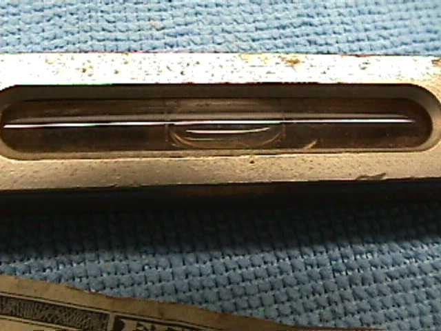 Vintage Stanley 6″ Machinists #39 1/2 Level Sold as Found