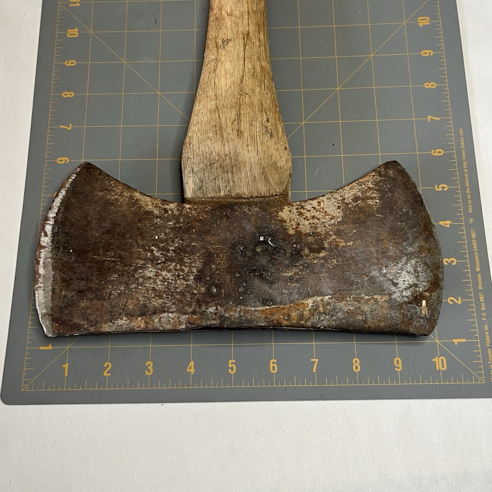 Warren Axe & Tool Co. SAGER Double Bit 10″ Ax AXE Head with short handle