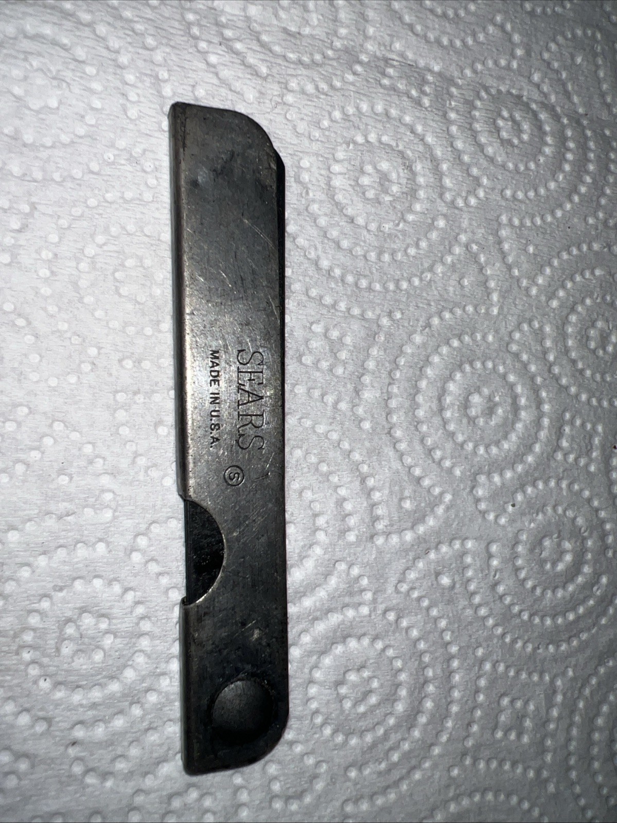 VINTAGE SEARS FEELER GAUGE THICKNESS GAUGE MADE IN USA