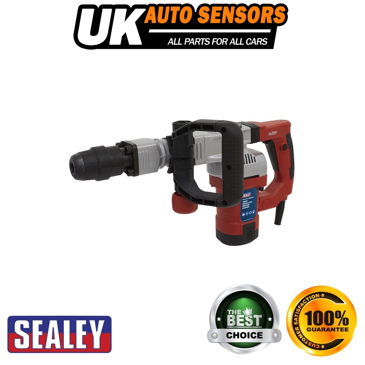 Sealey SDS MAX Demolition Breaker Hammer 1300W/230V DHB1300