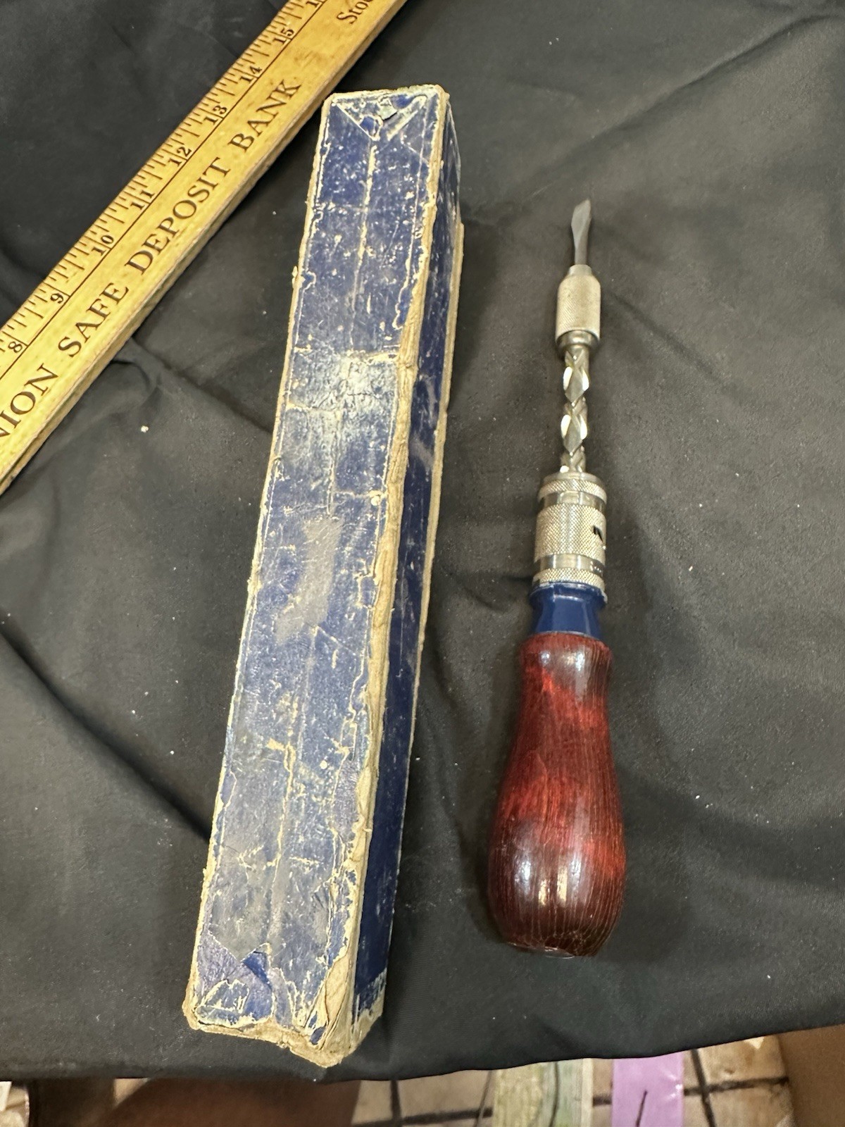 Vintage Craftsman Screwdriver Spiral Push West Germany