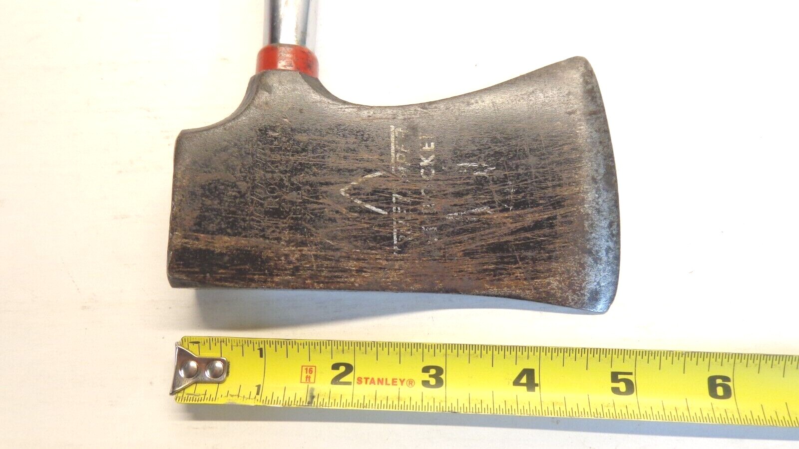 Vintage True Temper Jet Rocket BBA Single Bit Camp Axe Hatchet Rocket Logo