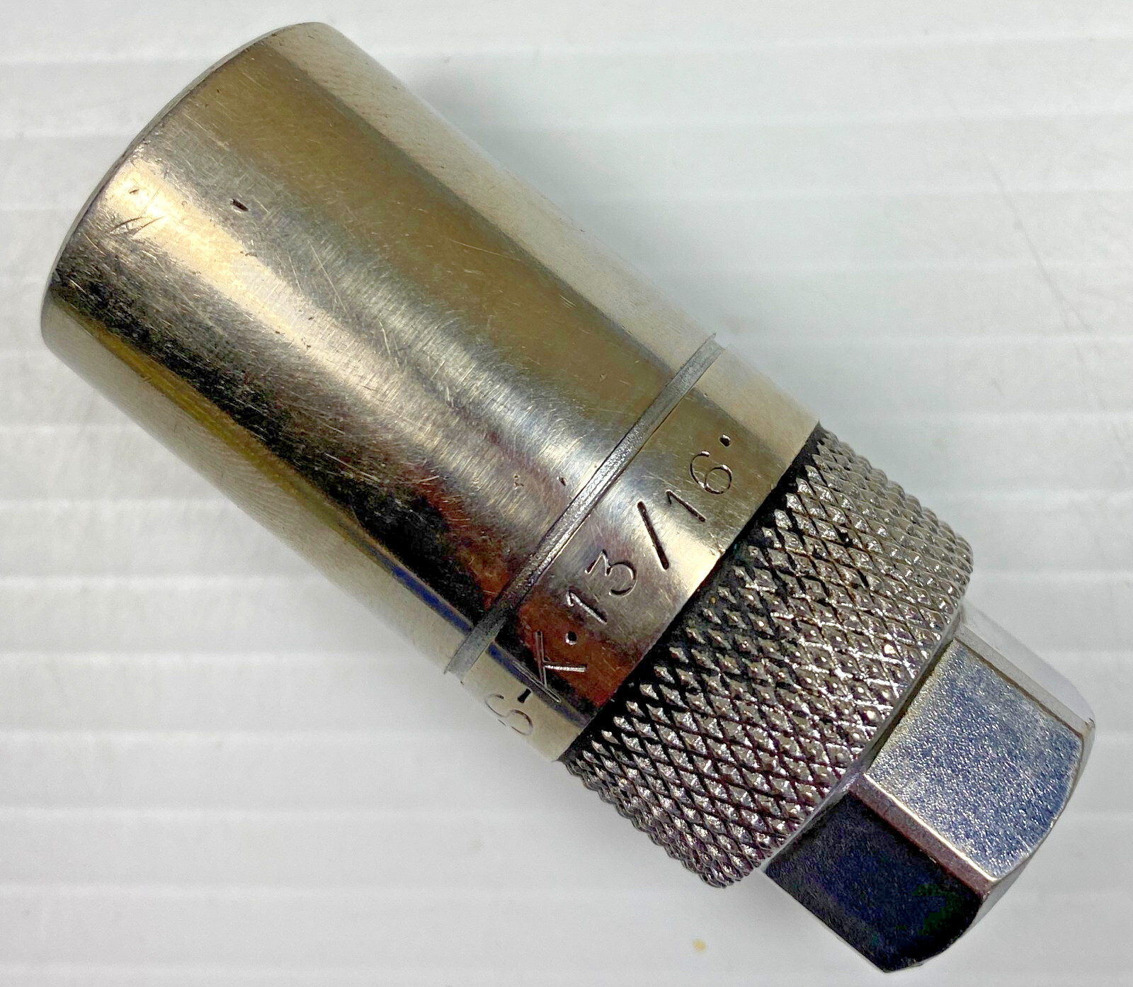 S-K Hand Tools 4426S 13/16″ Knurled Spark Plug Socket 3/8″ Drive USA Tool SK