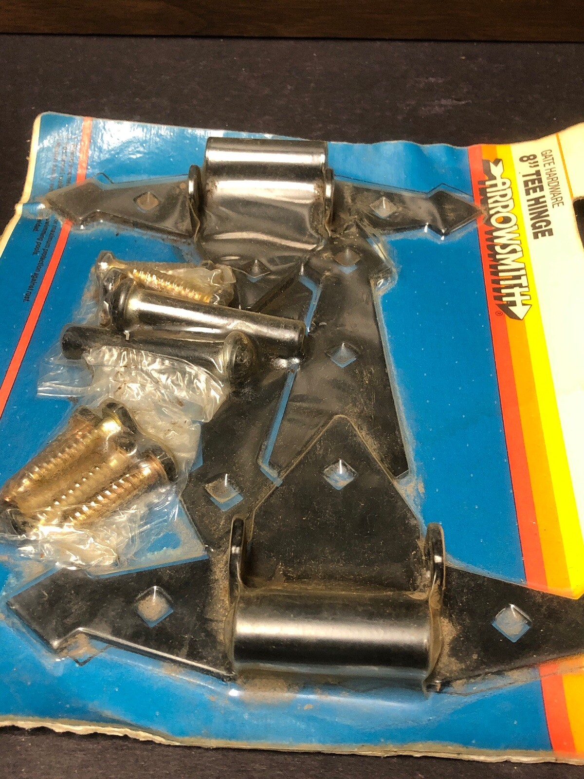 Vintage Hardware Large Gate 8”TeeHinge Set Arrowsmith HT 1108 Black Ideal USA