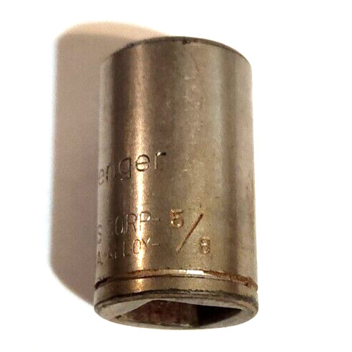 Vintage 5/8 Challanger Socket 12 Point 1/2 Drive Penen’s Corp 1620 Length 1 3/8