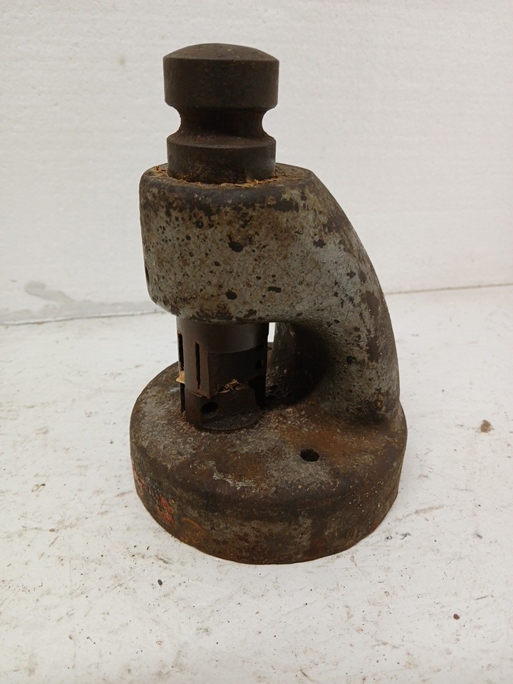 Antique Flexible Shaft Swaging & Squaring Tool Industrial Machinist Bench Tool