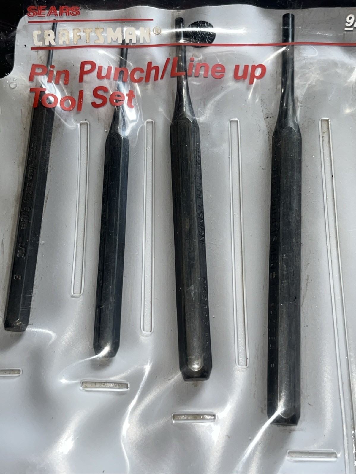 Sears Craftsman USA Nos 4285 Pin Punch Line Up Tool Set Alignment