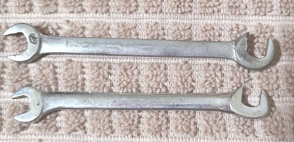 Lot of 8 Craftsman-Sears USA Combination Metric-Sae Wrench lot of Vintage Tools