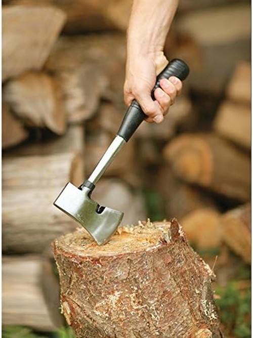 Durable Camping Axe with Non-Slip Grip – Perfect for Wood Splitting & Stakes