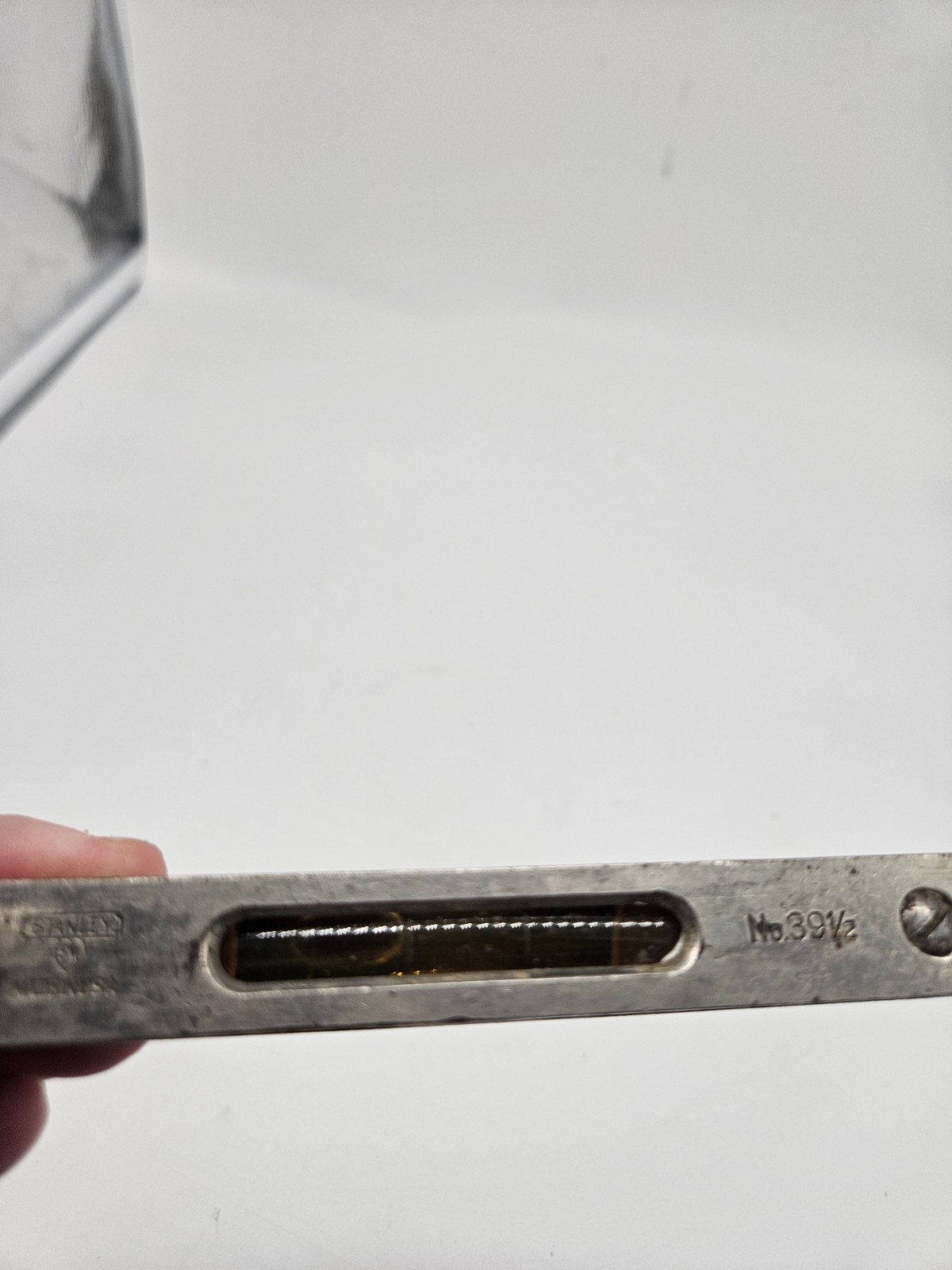Vintage Stanley Sweetheart 6” Nickel Plated Machinist Level No. 39-1/2 USA