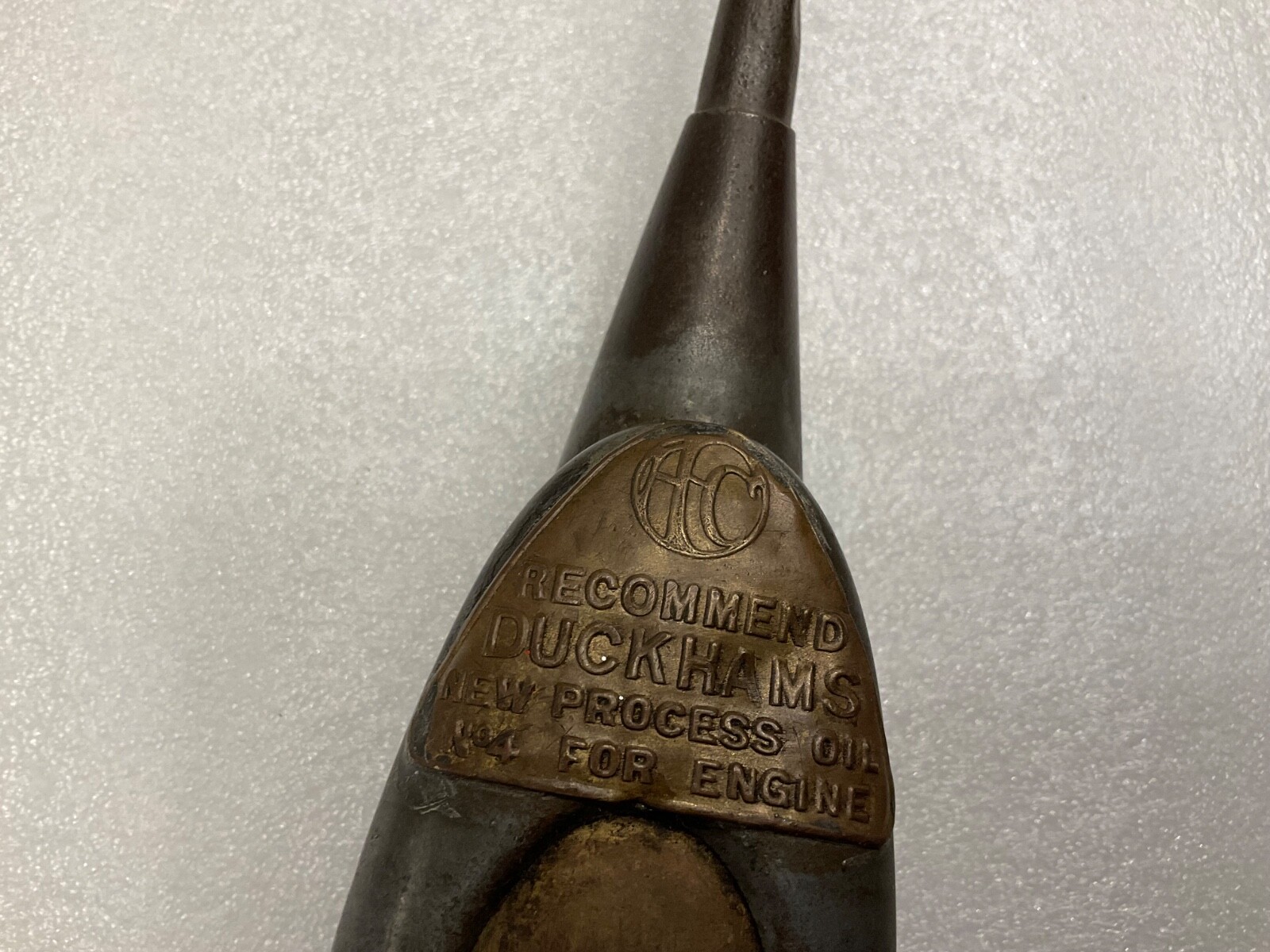 OIL CAN AC ACECA ACE COBRA VERY RARE VINTAGE UNUSUAL PART OF TOOL KIT INVENTORY