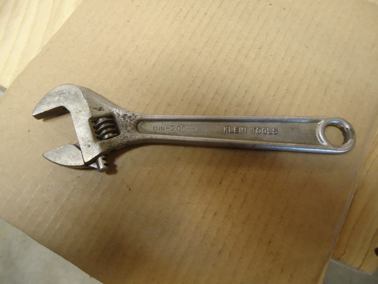 Vintage M Klein Sons Tools 500-8 Adjustable Wrench 8-Inch 200mm – USA