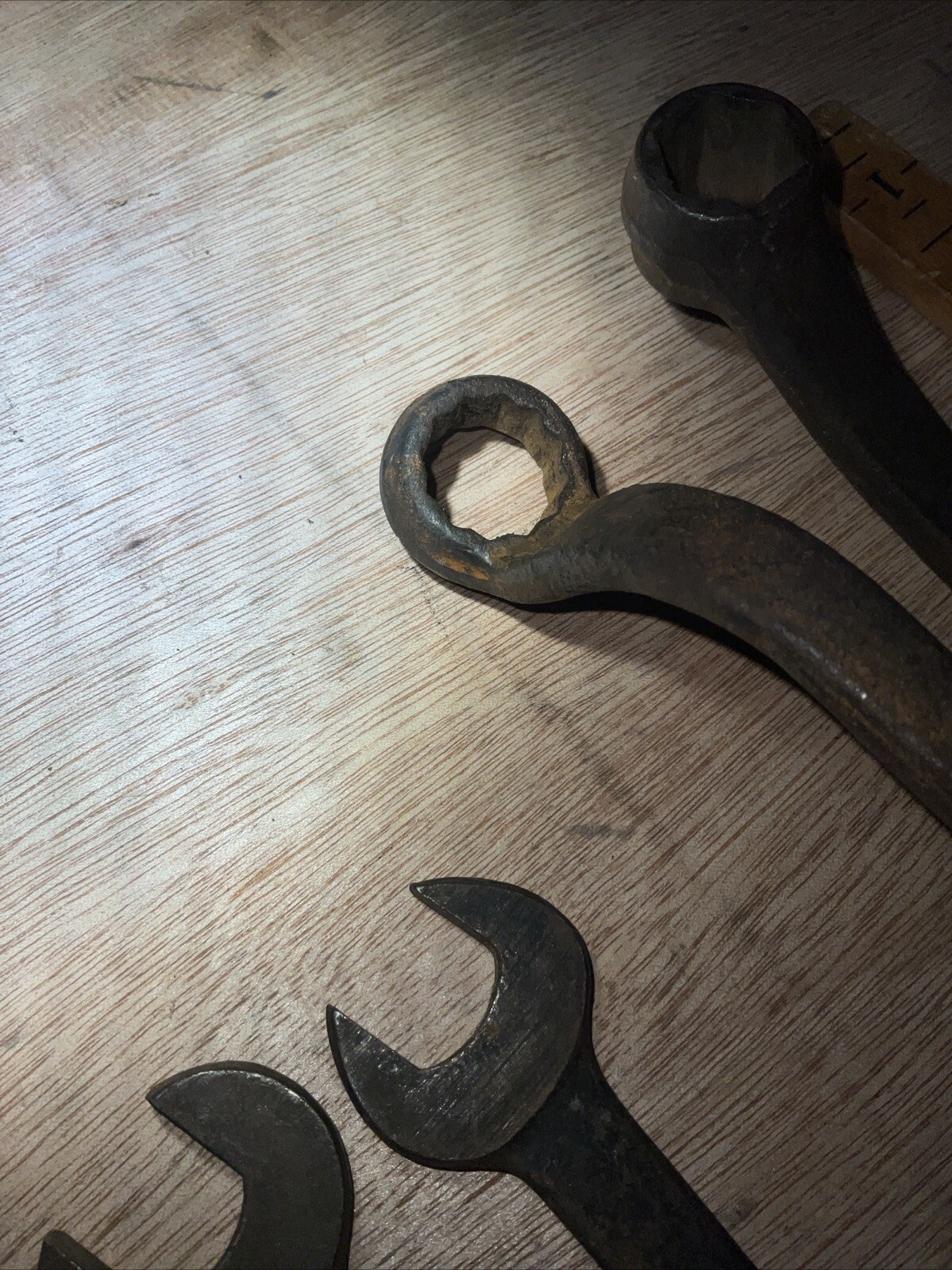 Vintage Ford Spark Plug Wrench M 2 and 01A-17017B Wrench And Miscellaneous Tools