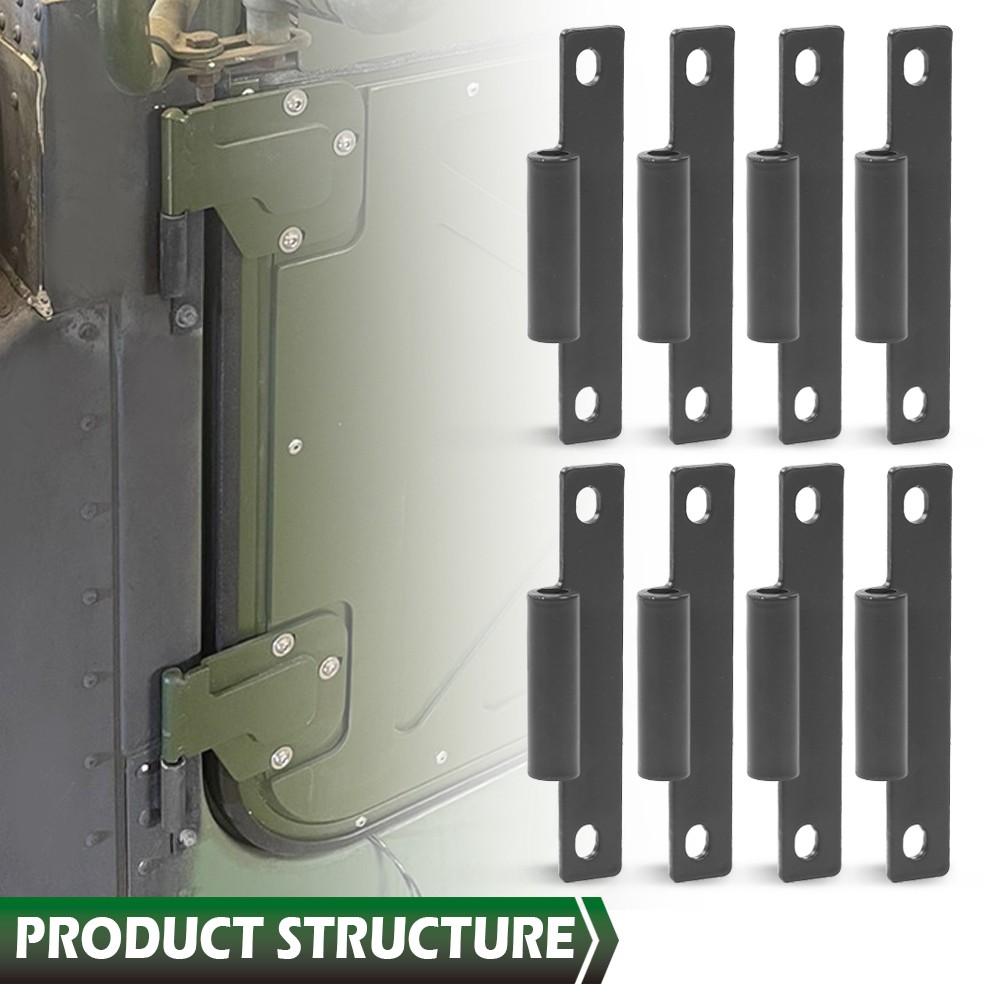 Body Side Door Hinge(8)pack w/ screws(16) Fits For M998,Humvee, 4 Doors