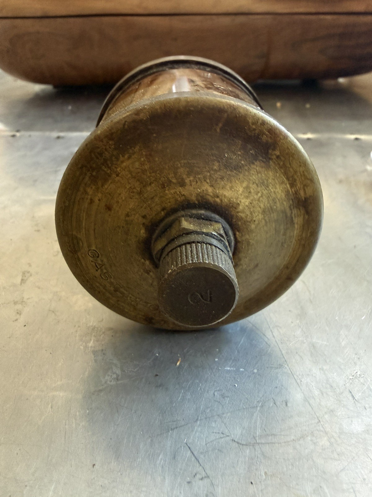 Vintage Brass GAST Mfg Co #2 Oiler Lubricator Hit & Miss Engine Ak