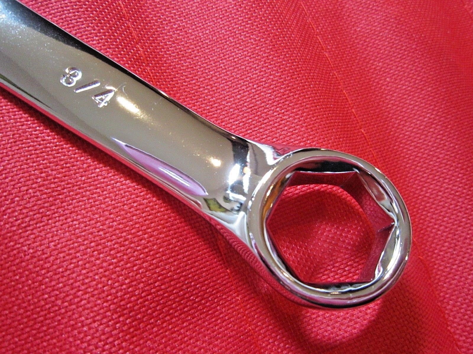 Six Point SAE Combination Wrench Set 3/8″ to 1″ ( 6 pt ) Canvas Roll Up Pouch