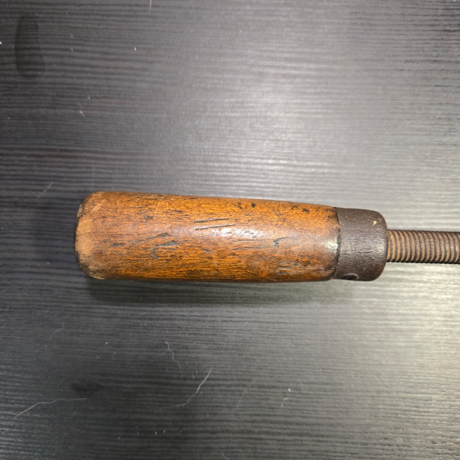 Jorgensen Adjustable Clamp Co. Wood Hand Screw Clamp Lot 12″ No.2 & 16″ No.4 USA