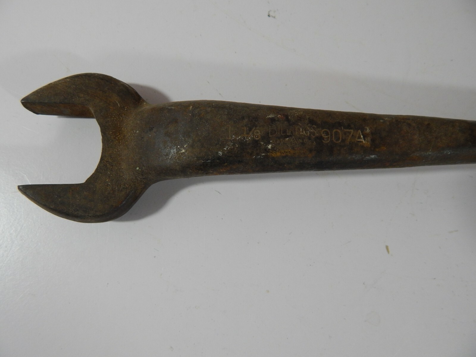 *RARE* Vintage Billings 907A Spud Wrench 1 1/8 *Made In USA*