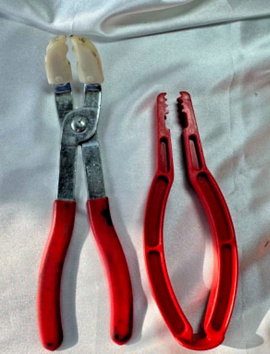 Cal-Van USA Spark Plug Boot Pliers + Battery Terminal Puller Tool Set | Auto Jar