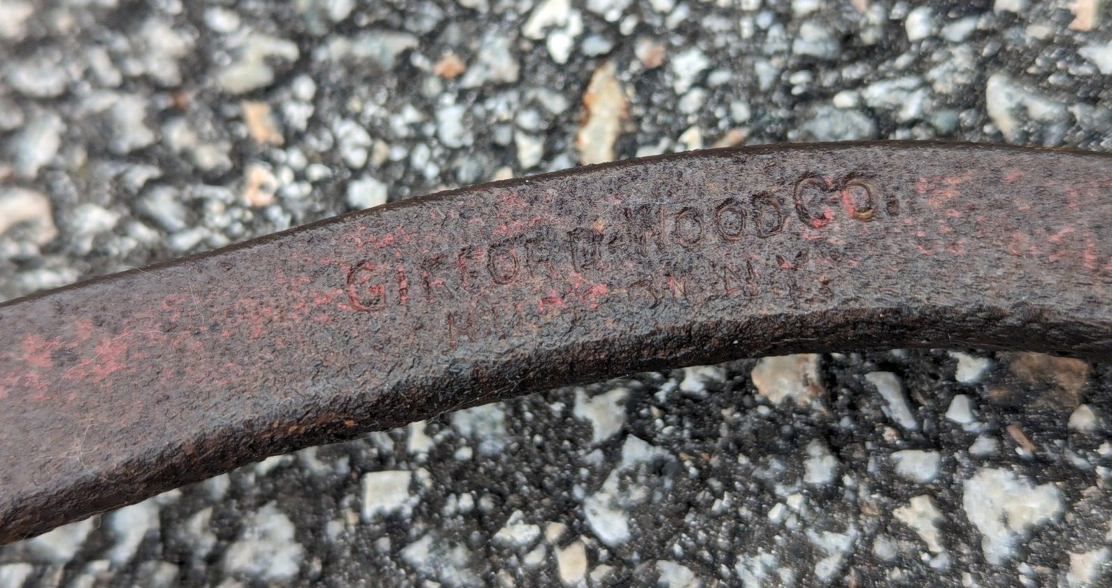Vintage Cast Iron GIFFORD WOOD 1/2″ Ice Tongs Claw