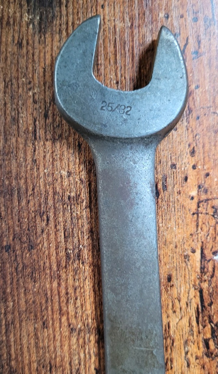 Pre 1947 Vintage Williams & Co #31 Wrench, Forged in USA, 7/8 x 25/32