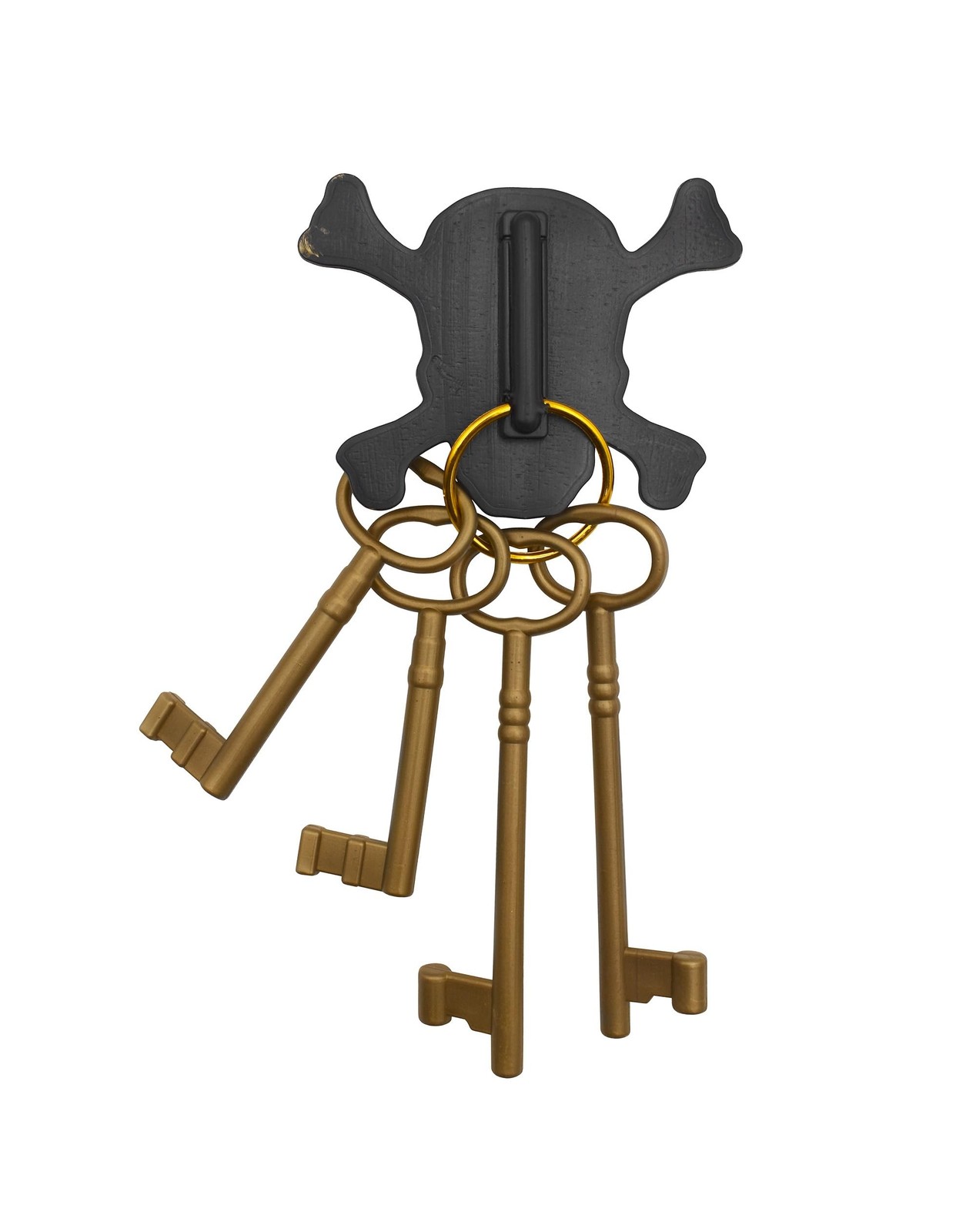 Morph Dead Man’s Jingle Skeleton Keys Gold Plastic Antique Keys Vintage Ol