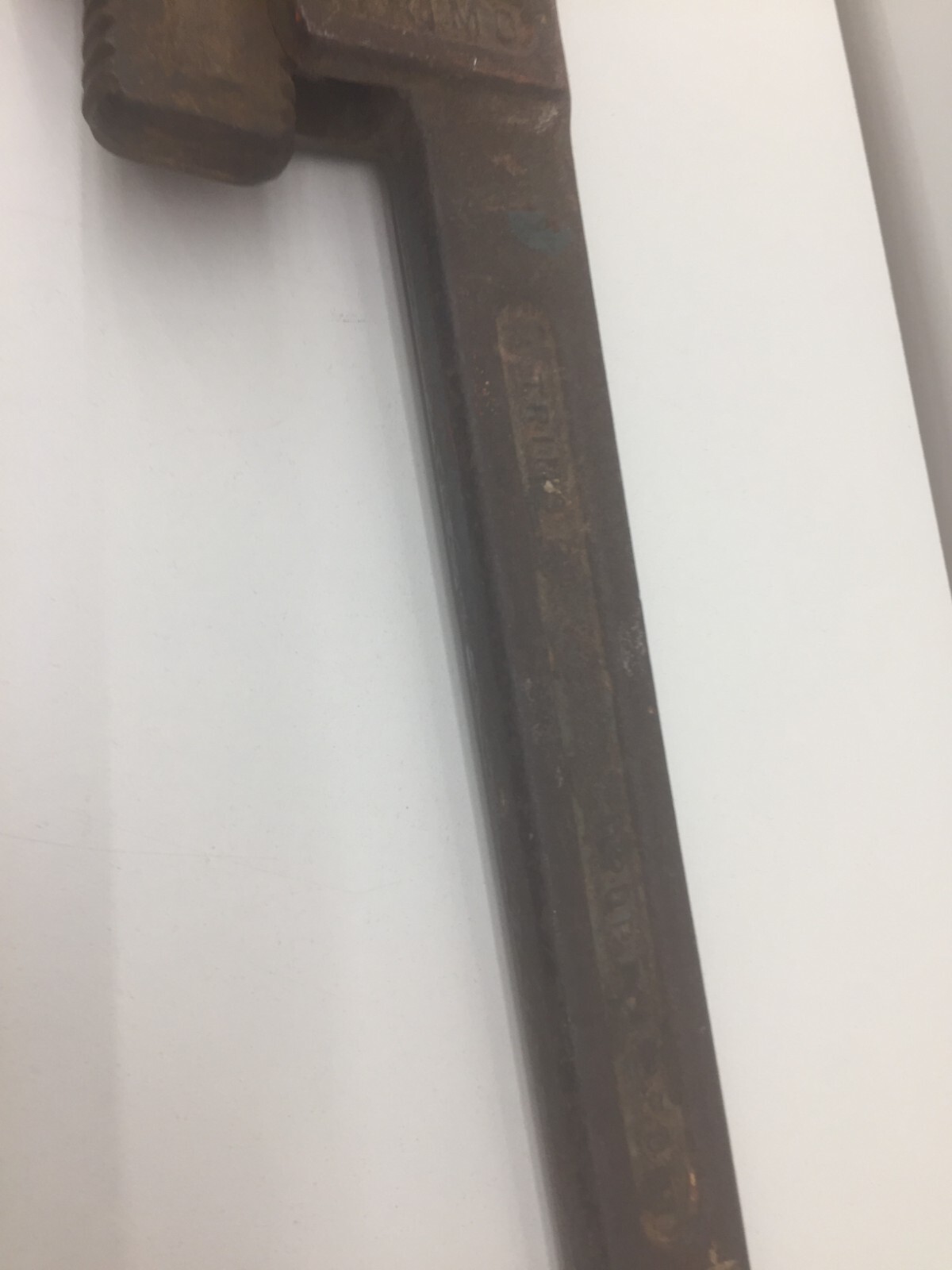 🔧 Vintage Trimo 24″ Heavy Duty Pipe Wrench ~ Trimont MFG CO ~ Made in USA