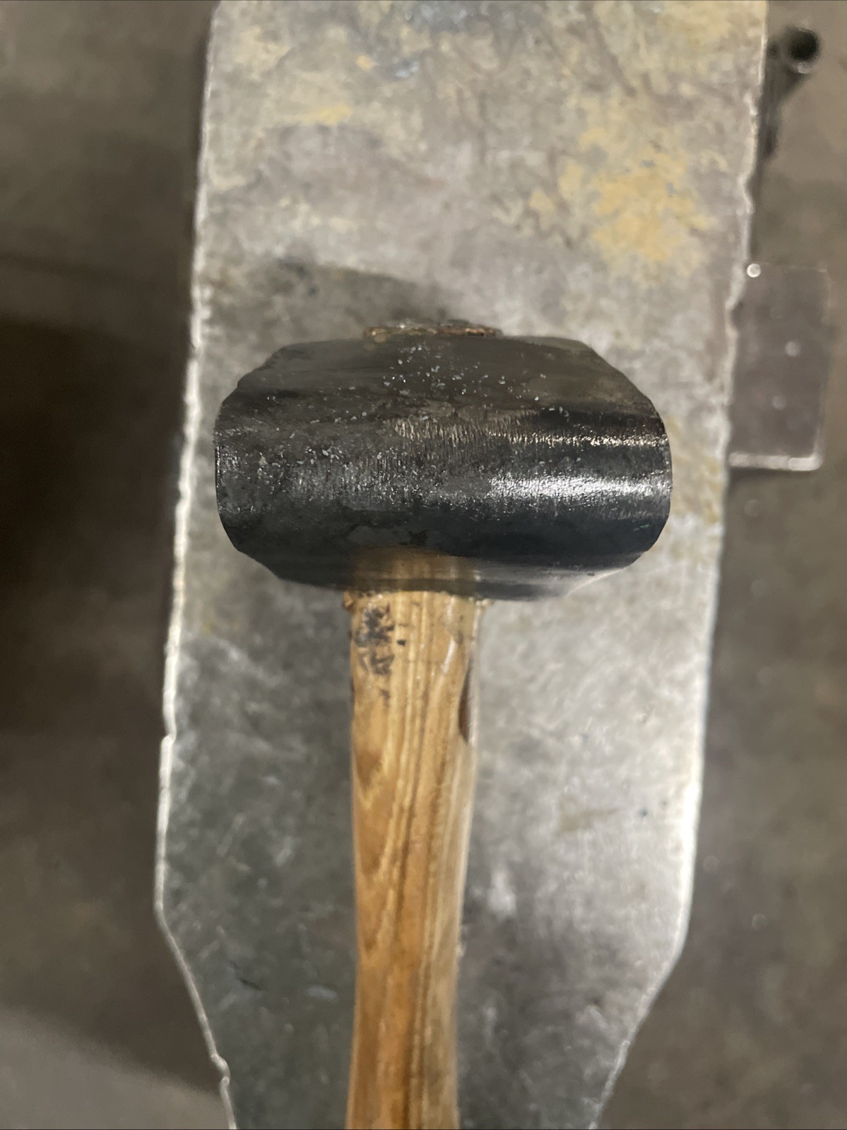 2Lb 13Oz Dual Peen Hammer Blacksmithing 4140 Steel/ hand forged in United States