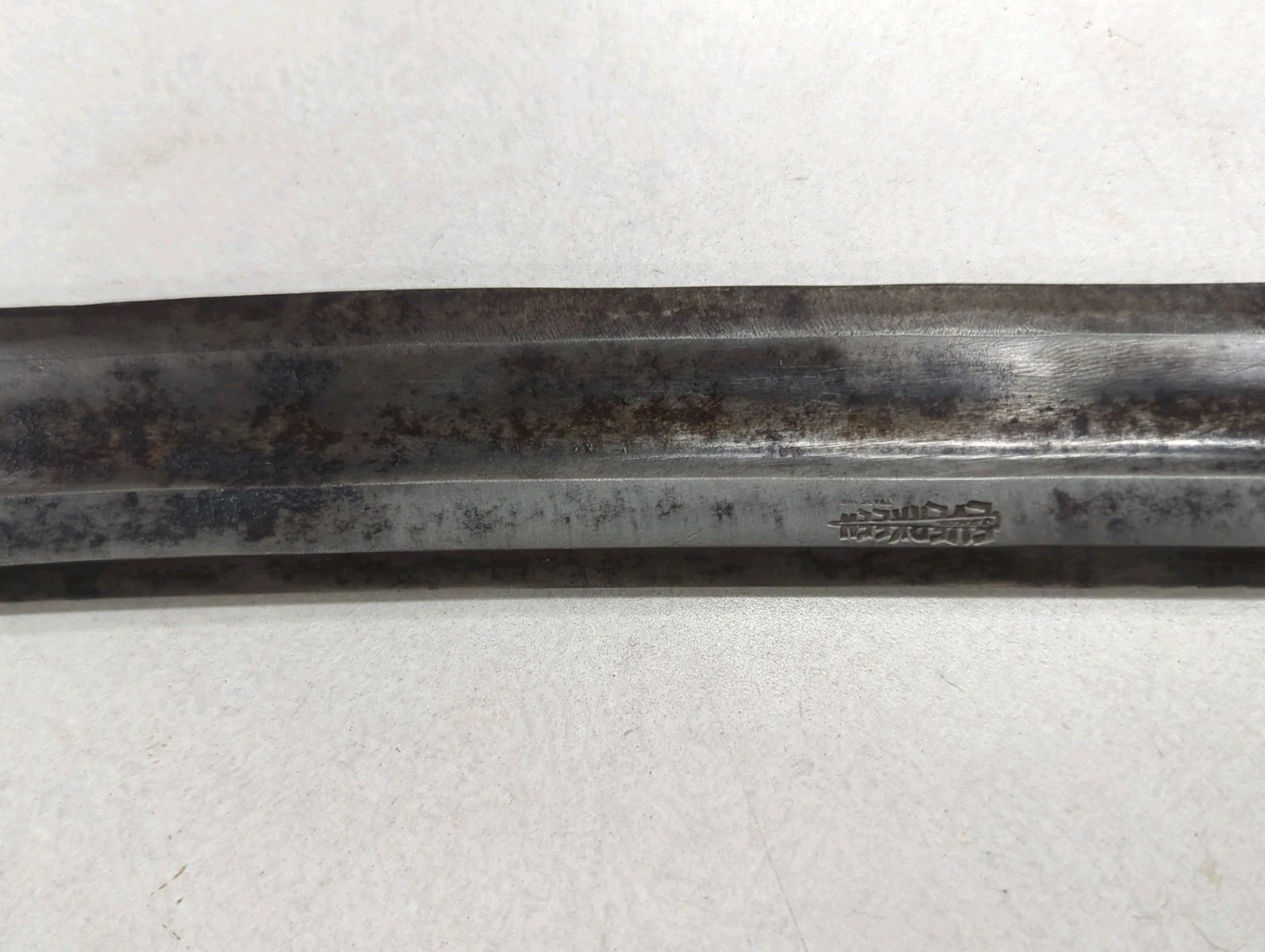 J.P.H. Co. Everkeen 12″ Woodworkers Draw Knife Bar Vintage 18.25″OA Milwaukee WI