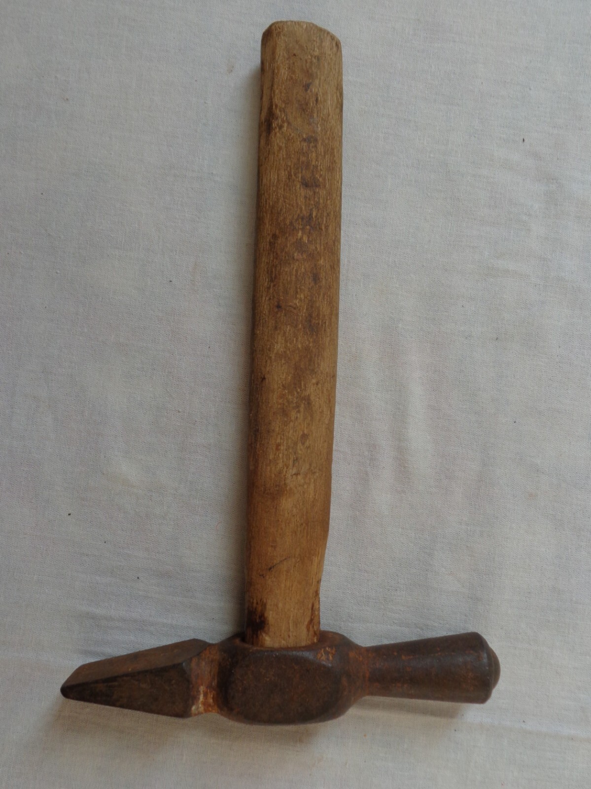 Vtg Soviet Hammer Iron Head Russia Carpentry Woodworking Hand Tool USSR Workshop