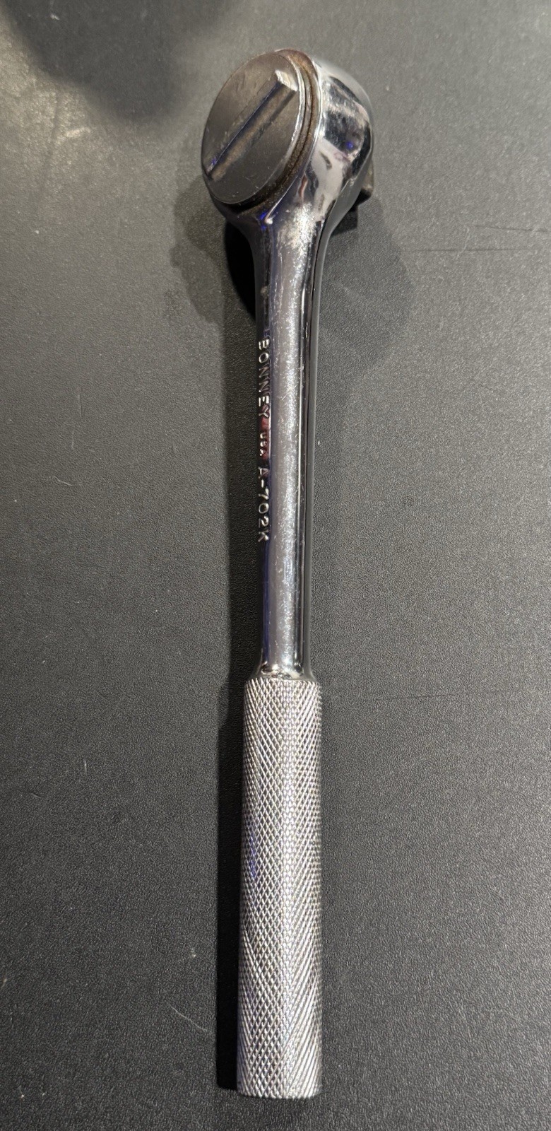 Bonney 1/2″ Drive, A-702K Ratchet With Monster Selector Switch USA made
