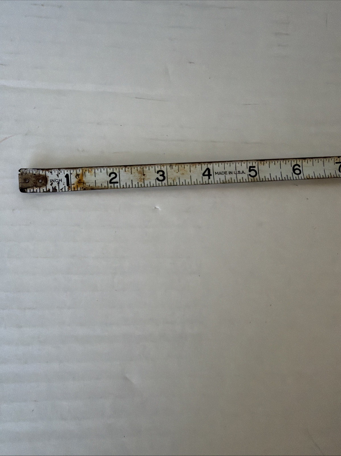 Vintage ROE White Tape 8ft Tape Measure No. 308 made in USA