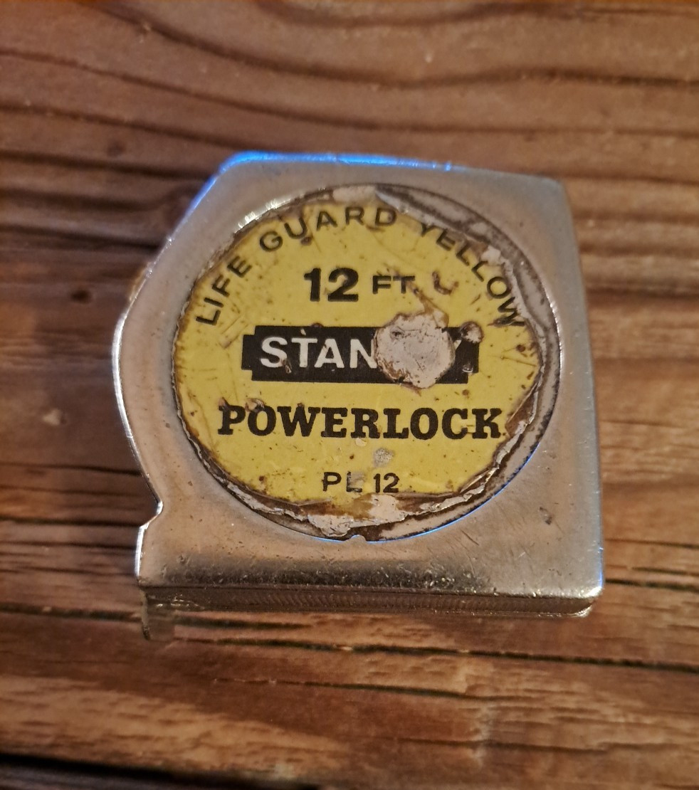 Vintage STANLEY USA Powerlock PL 12 No. 339 T.C.