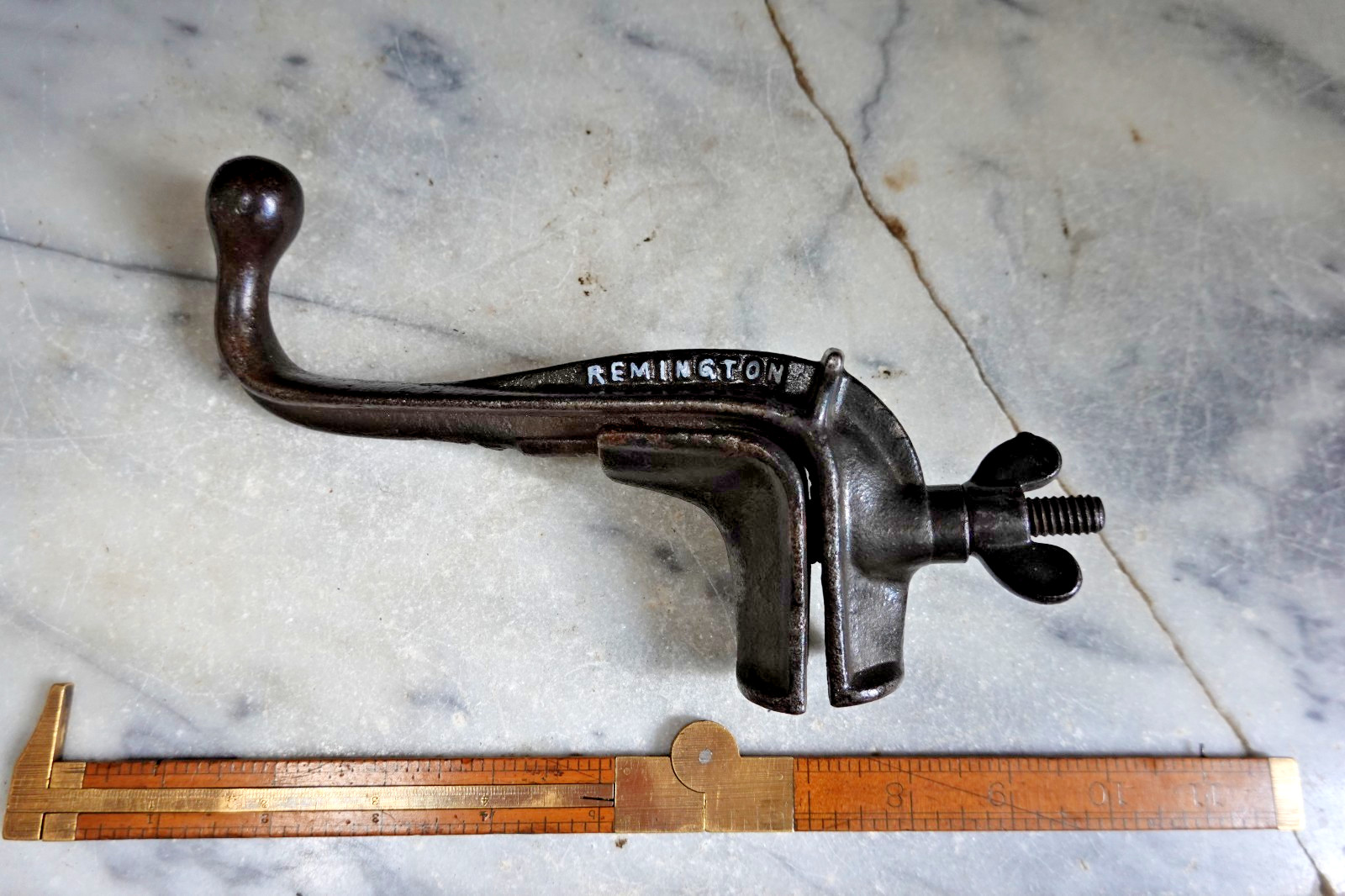 Antique REMINGTON ADJUSTABLE CARRIAGE WRENCH MAY 21 1878 Buggy Mechanic Farm