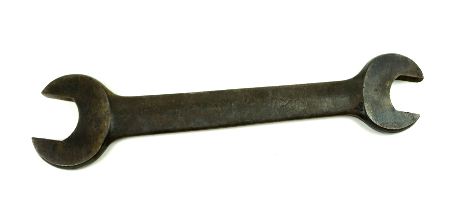 Billings & Spencer Co. 5/8″ X 3/4″ U.S.S. Open End Wrench U 158 D USA VTG