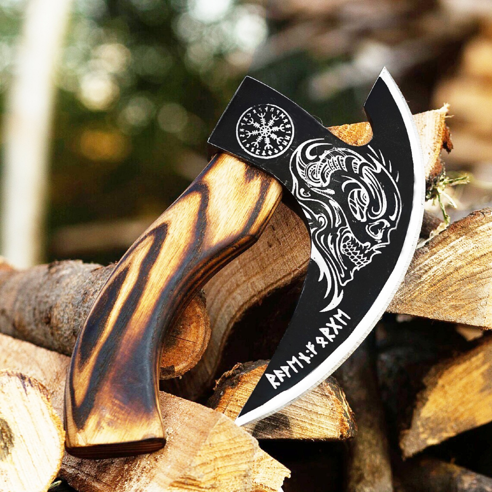 VikingS Pizza Cutter Axe, Viking Hatchet Mini Axe-Pizza Cutter Viking Axe VBA-29