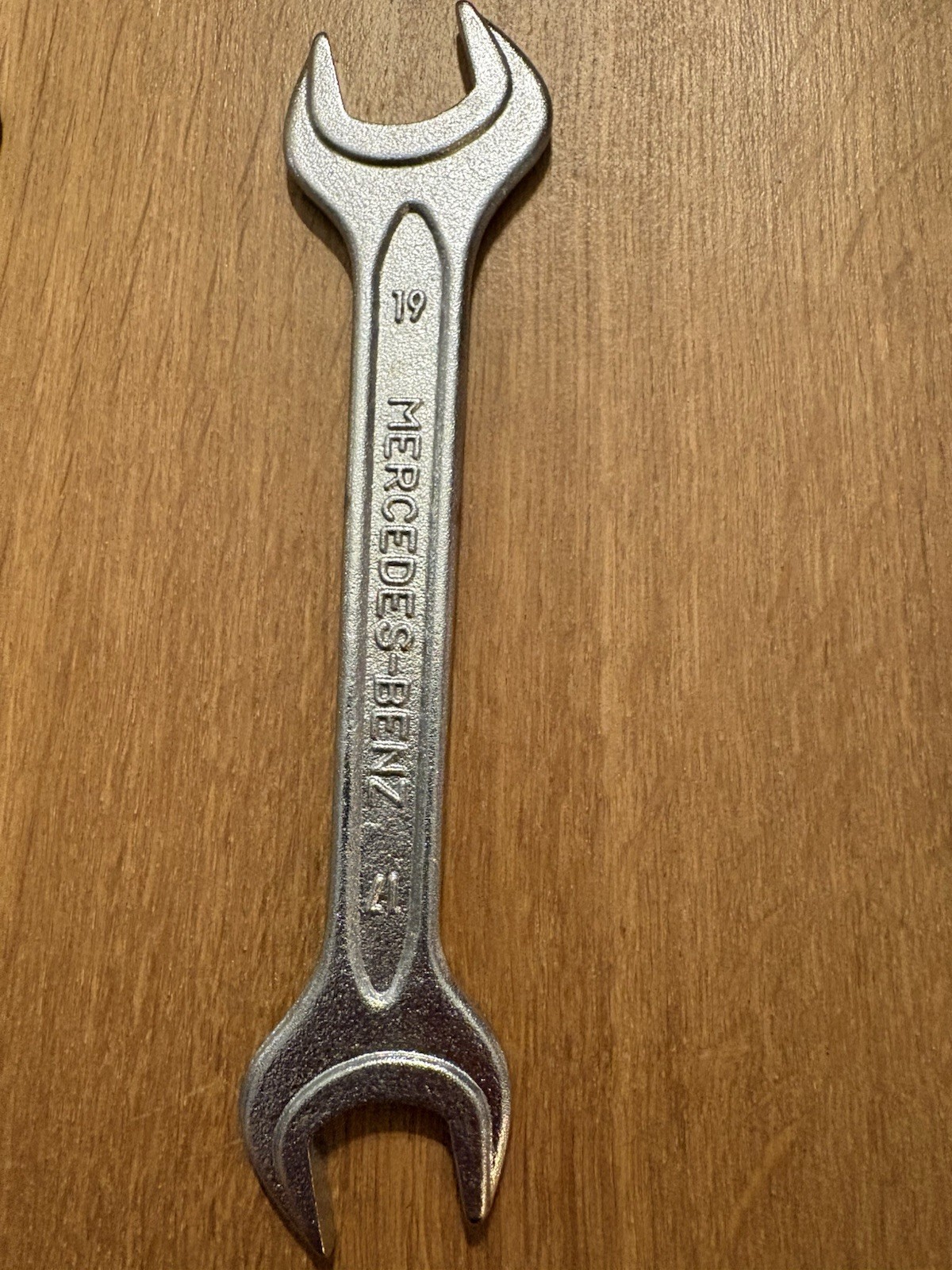 Three Mercedes-Benz DIN 895 Germany Open End Wrenches. Vintage