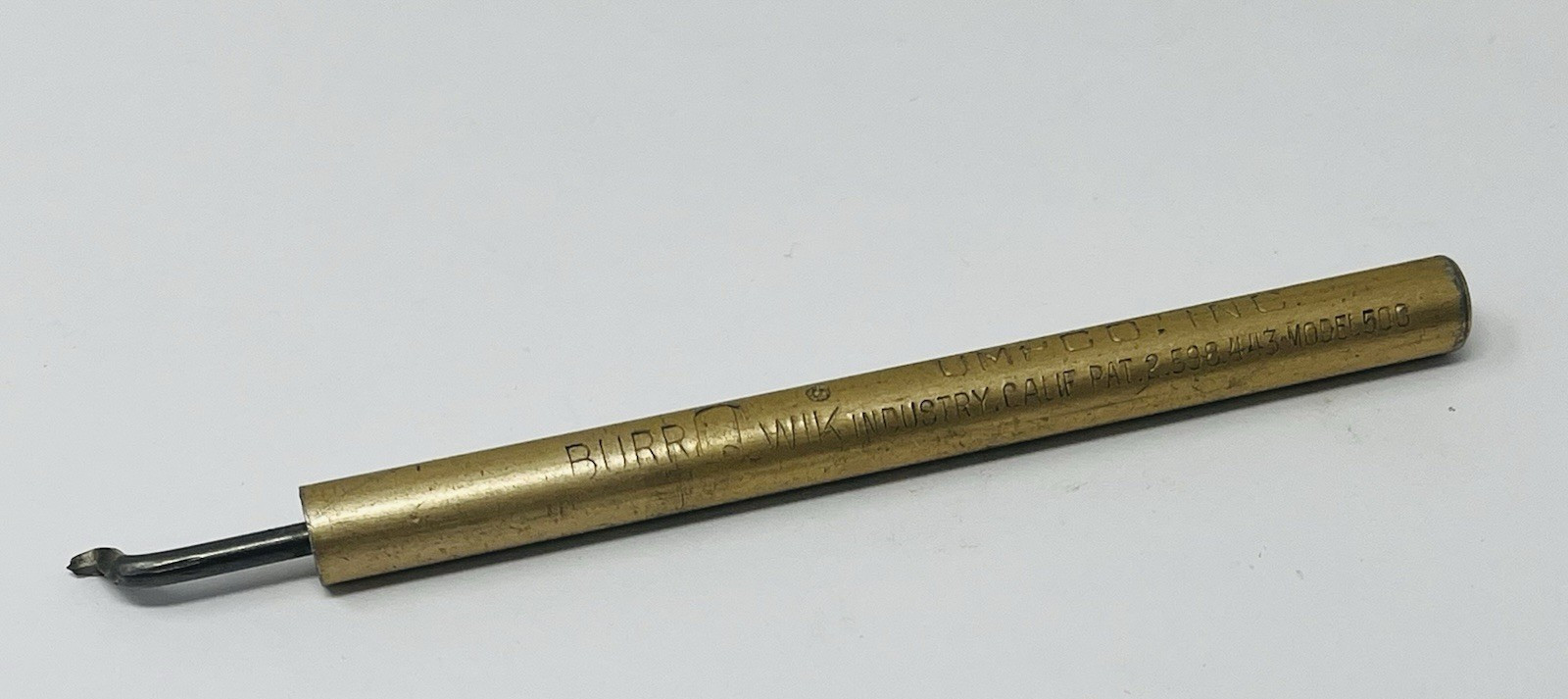 Umpco Inc Model 500 BURR Qwik Machinist De-burr Tool Model 500