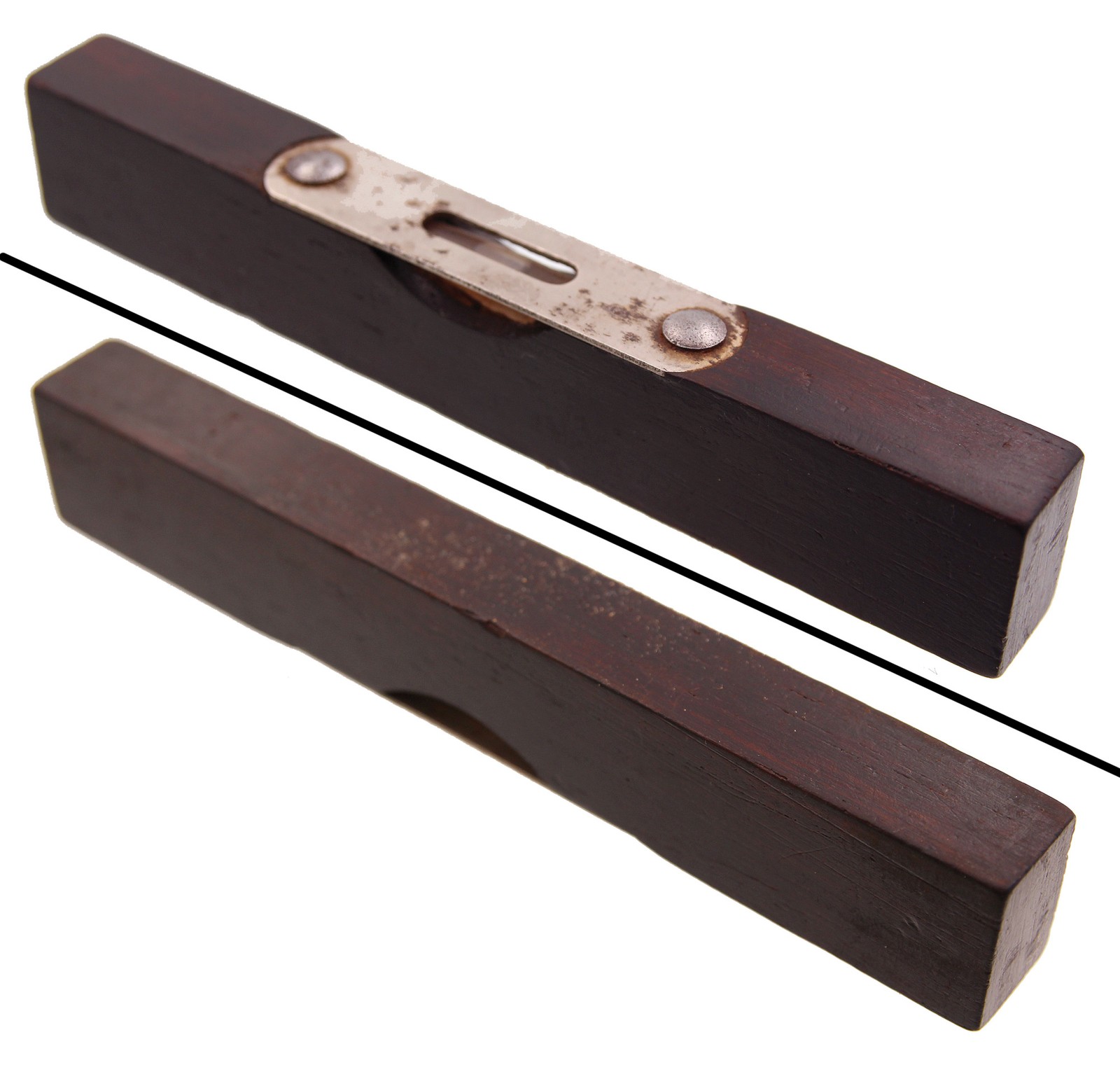 Henry Disston & Sons Six-Inch Length Rosewood Level – Unmarked – mjdtoolparts