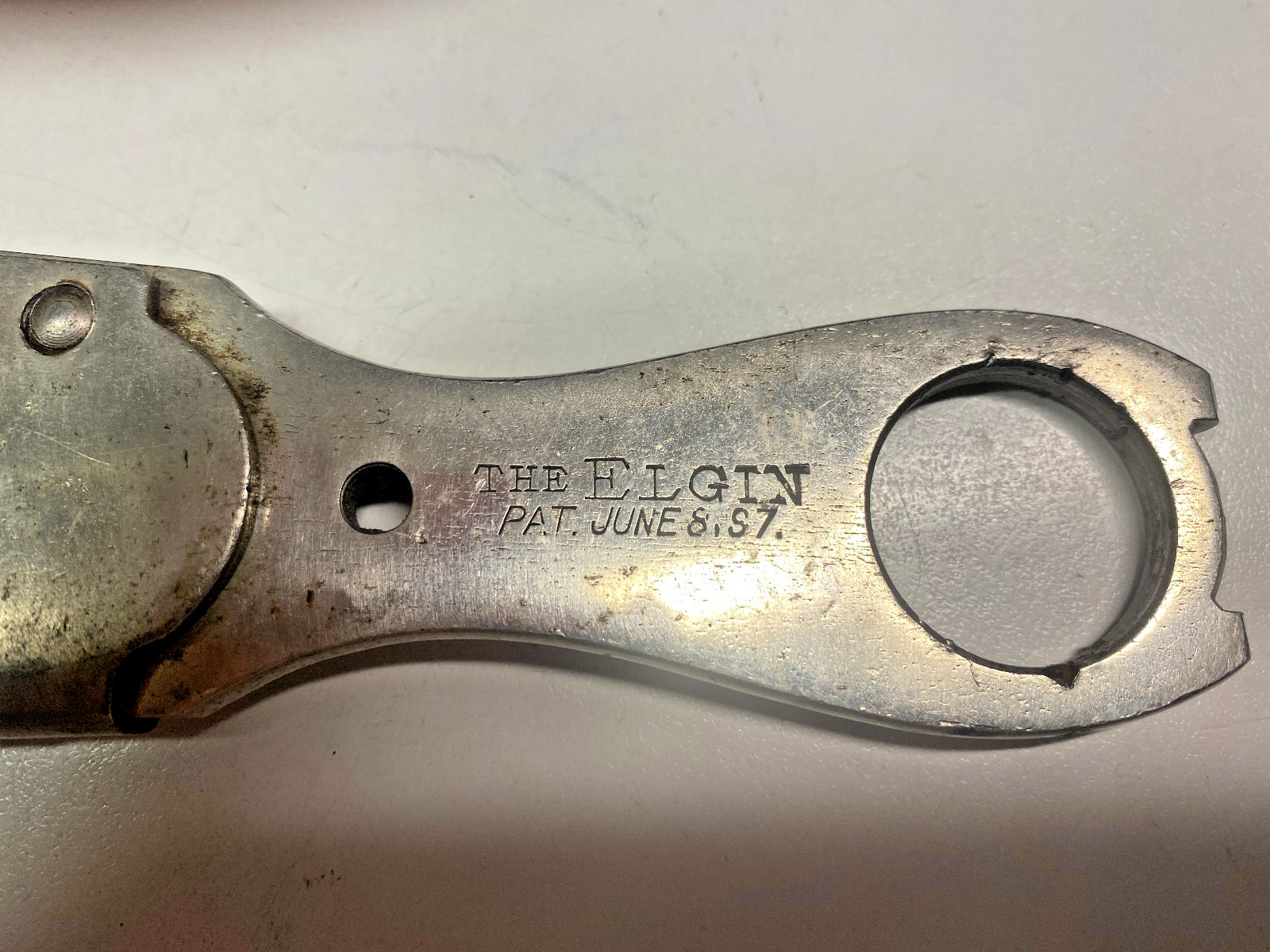 The Elgin Adjustable Alligator Wrench. – EXTRA JAW .25 Bicycle