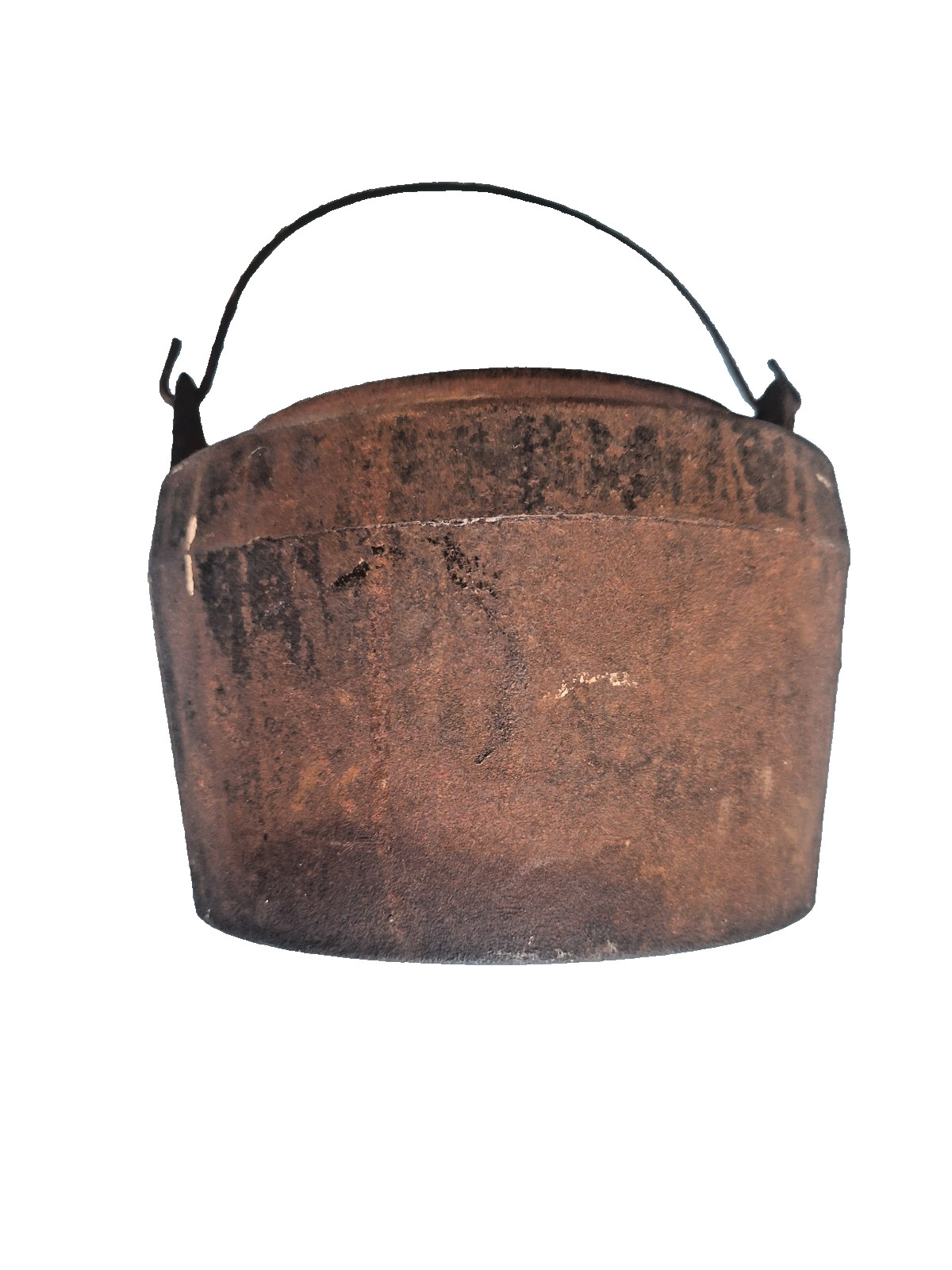 Antique Marietta PA Cast Iron Smelting Glue Pot #1 Cauldron Vintage